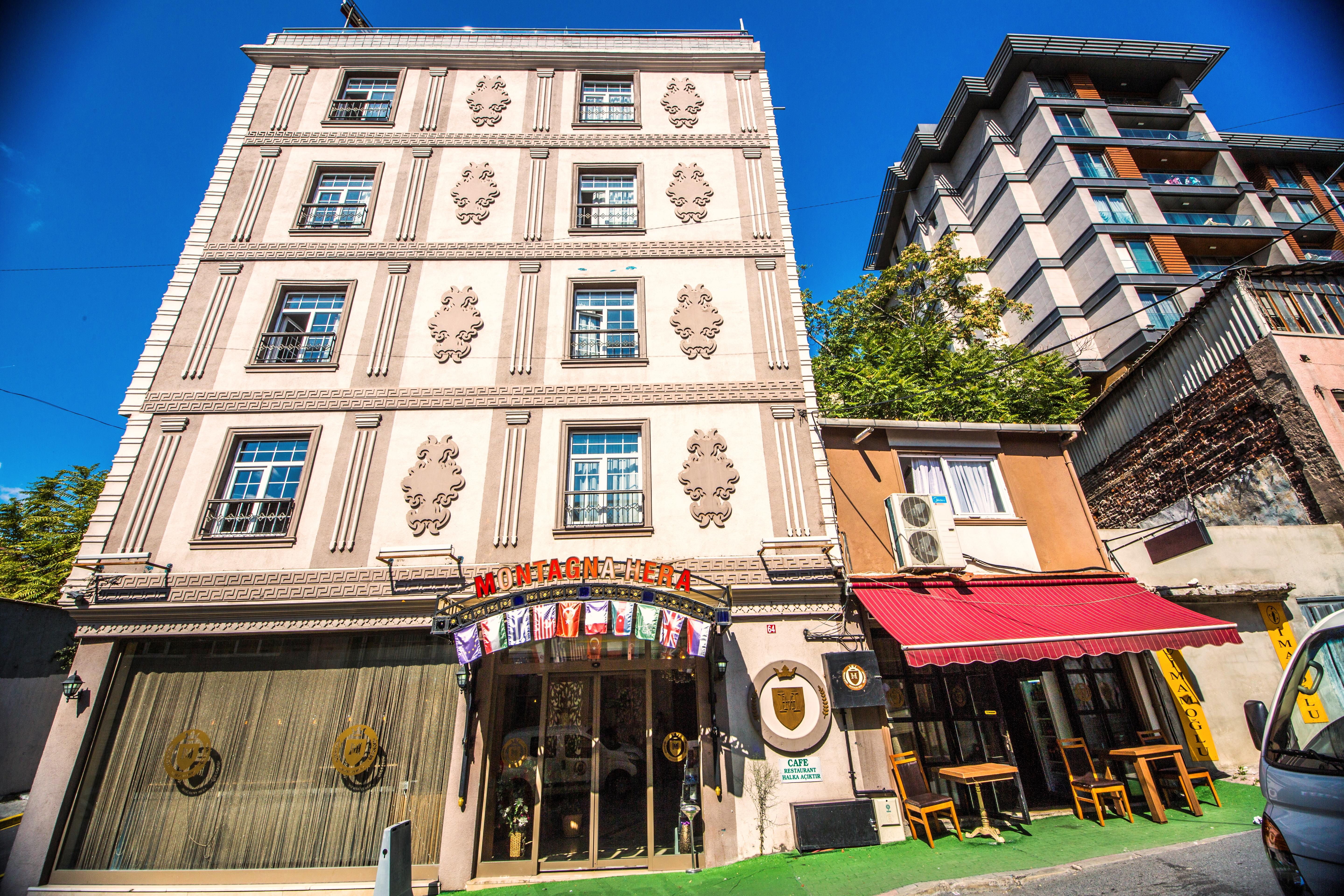 Montagna Hera Hotel Taksim Istanbul Eksteriør billede